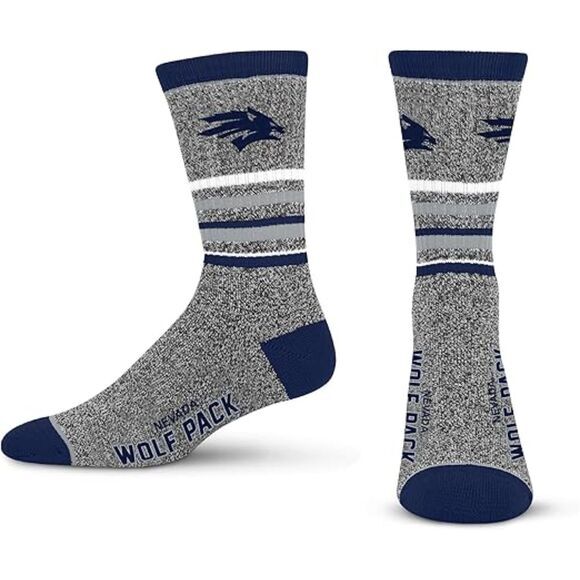 NEW Nevada Wolfpack Socks‎ Size LG - Picture 1 of 2